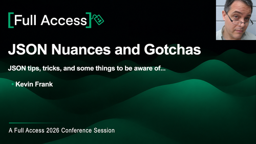 JSON Nuances and Gotchas