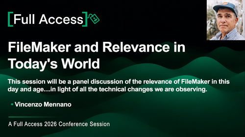 FileMaker and Relevance in Today's World