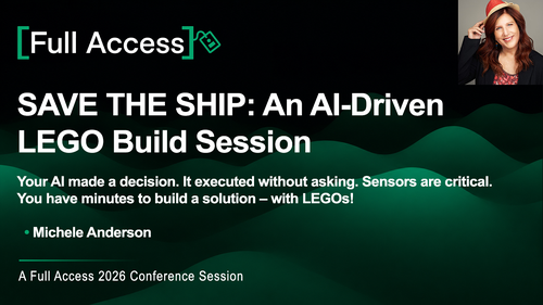 SAVE THE SHIP: An AI-Driven LEGO Build Session