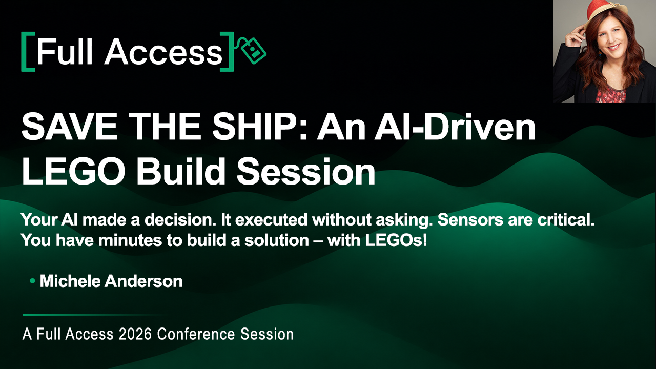 SAVE THE SHIP: An AI-Driven LEGO Build Session